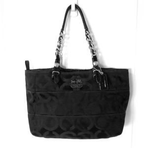 Black Coach Shoulder Bag